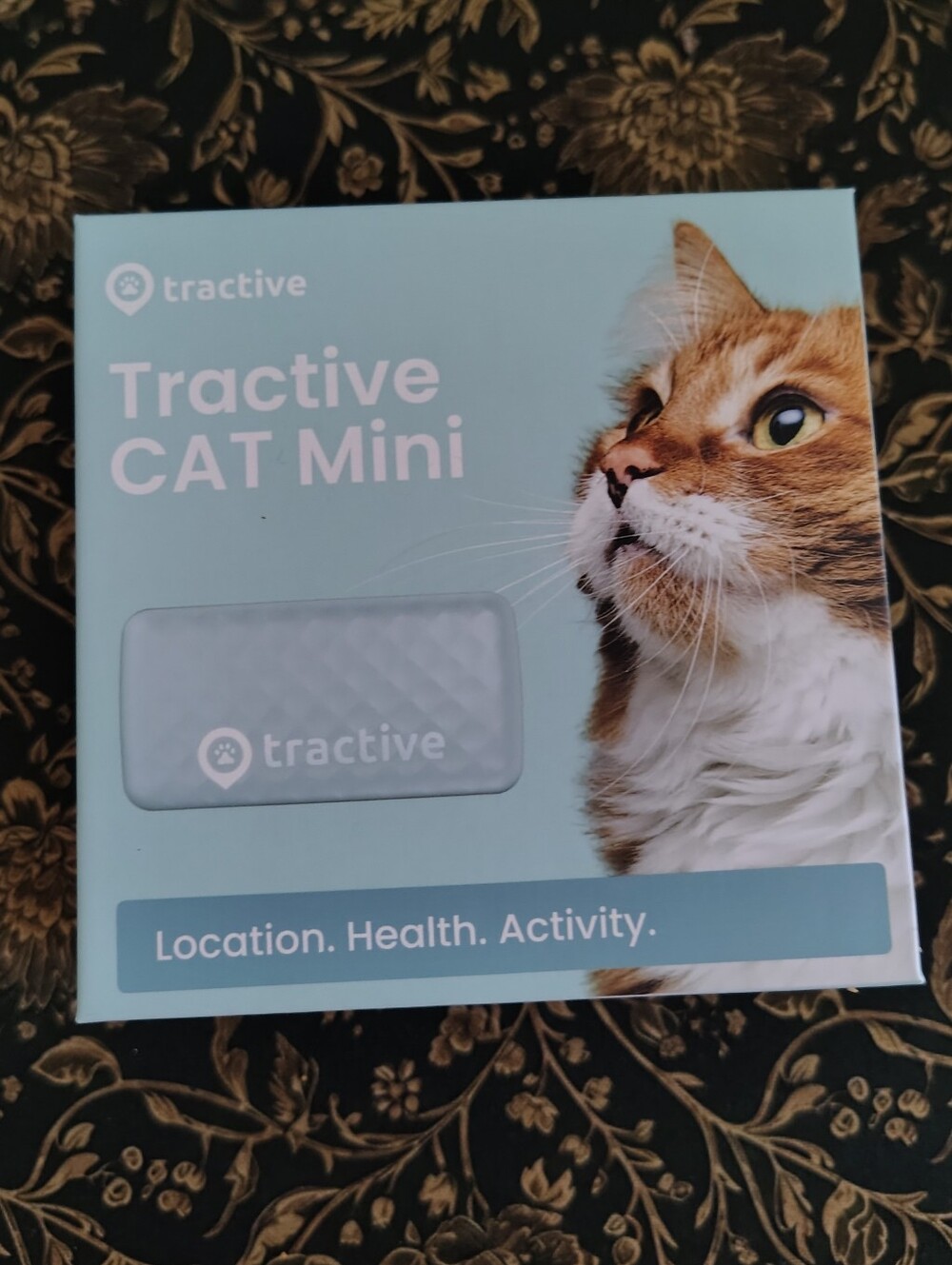 Tractice CAT Mini Pet Tracker - Light Blue